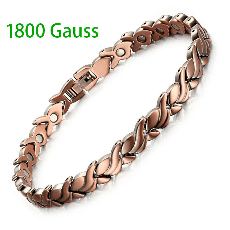 Copper magnetic bracelet--Relieve fatigue and promote blood circulation