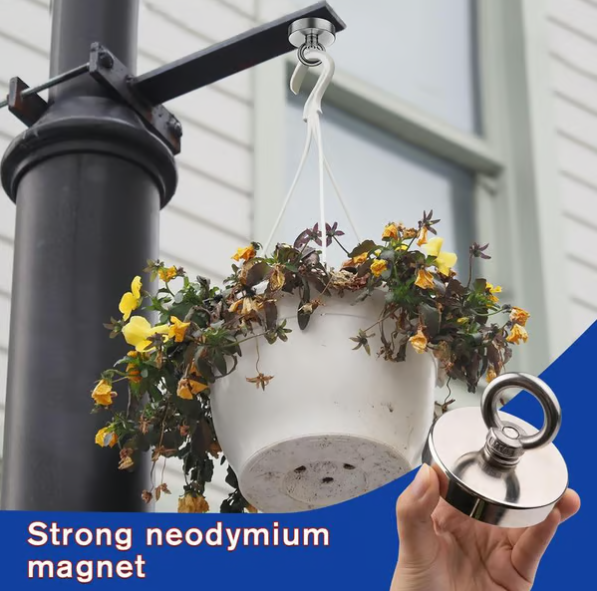 🧲Fishing Magnet: Super Strong Neodymium Magnet for Epic Treasure Hunting