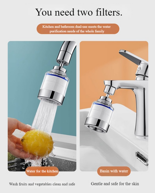 Faucet Filter:Clean and healthy domestic water for you