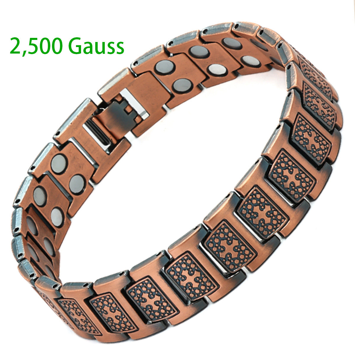 Copper magnetic bracelet--Relieve fatigue and promote blood circulation