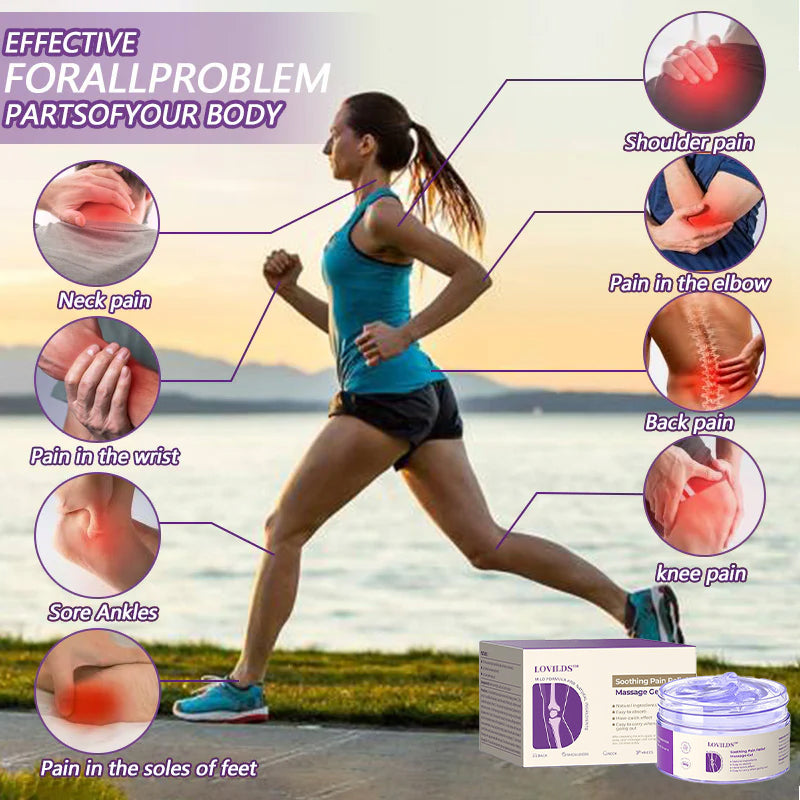 LOVILDS ™Turmeric & Emu Oil Arthritis Soothing Pain Relief Massage Gel