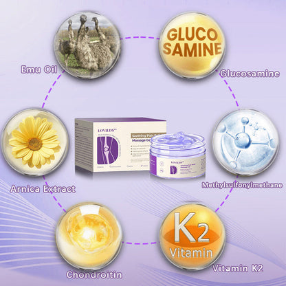 LOVILDS ™Turmeric & Emu Oil Arthritis Soothing Pain Relief Massage Gel