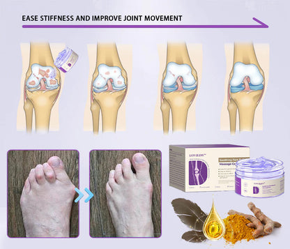 LOVILDS ™Turmeric & Emu Oil Arthritis Soothing Pain Relief Massage Gel