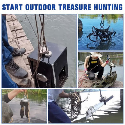 🧲Fishing Magnet: Super Strong Neodymium Magnet for Epic Treasure Hunting