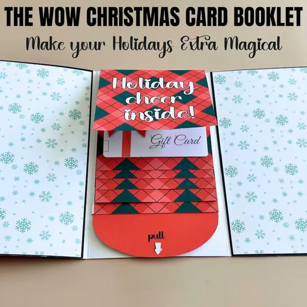 🎁 LAST WEEK 38% OFF-Handmade Christmas Gift Card Holder